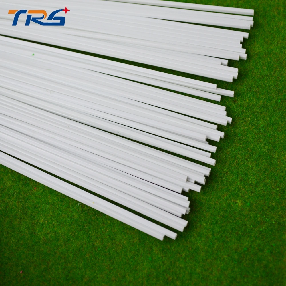 

Wholesale Diy handmade construction ABS square tube diameter 3mm length 50cm ABS model-making