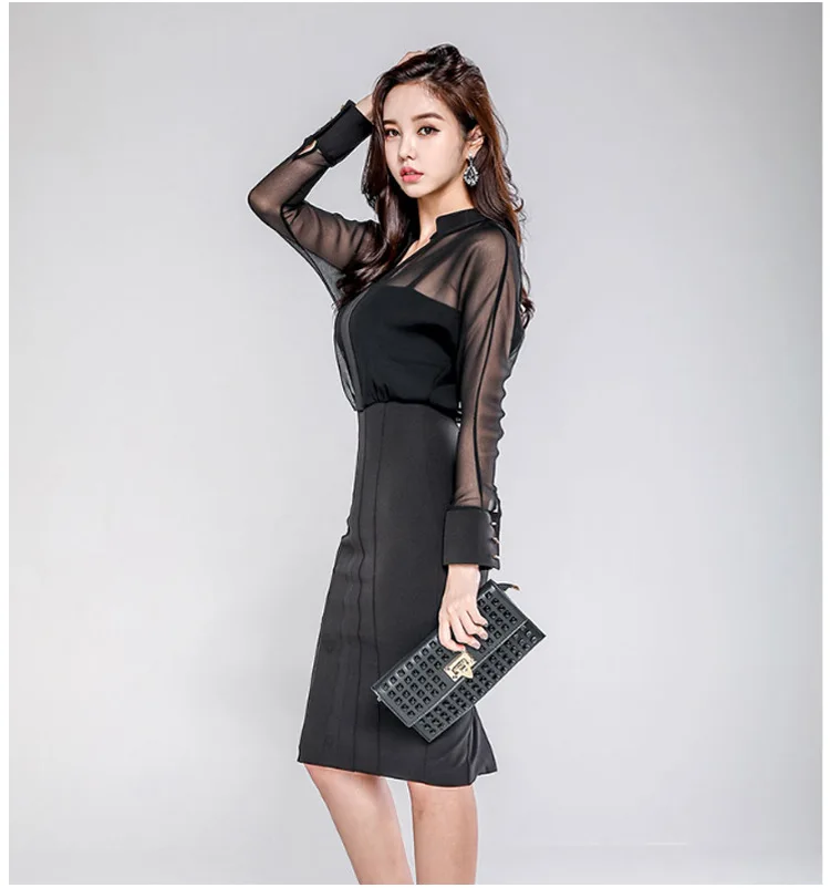 Sexy Black Lace Dress