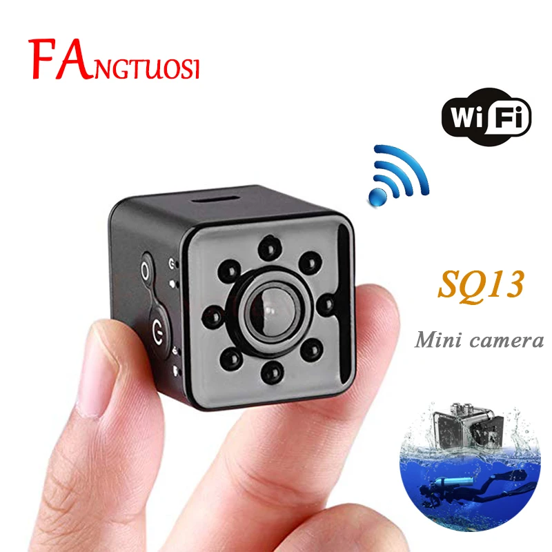 FANGTUOSI SQ13 WIFI маленькая мини камера HD 1080P видео сенсор ночное видение микро видеокамера DVR регистратор движения видеокамера SQ 13 FANGTUOSI SQ13 WIFI маленькая мини камера HD 1080P видео сенсор ночное видение микро видеокамера DVR регистратор движения видеокамера SQ 13