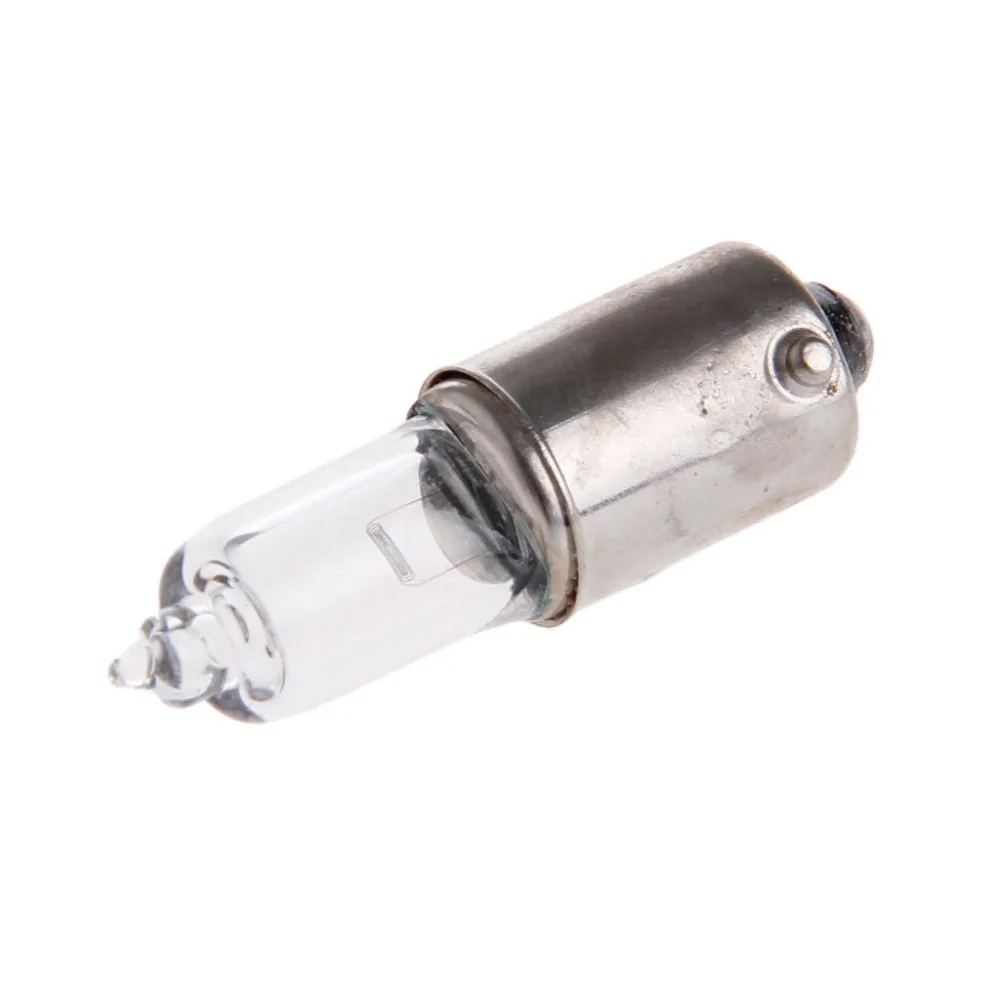 

2017 NEW C2R Clear Glass Miniature Lamp Filament Car Bulbsc 12V 6W /SET APR08_17