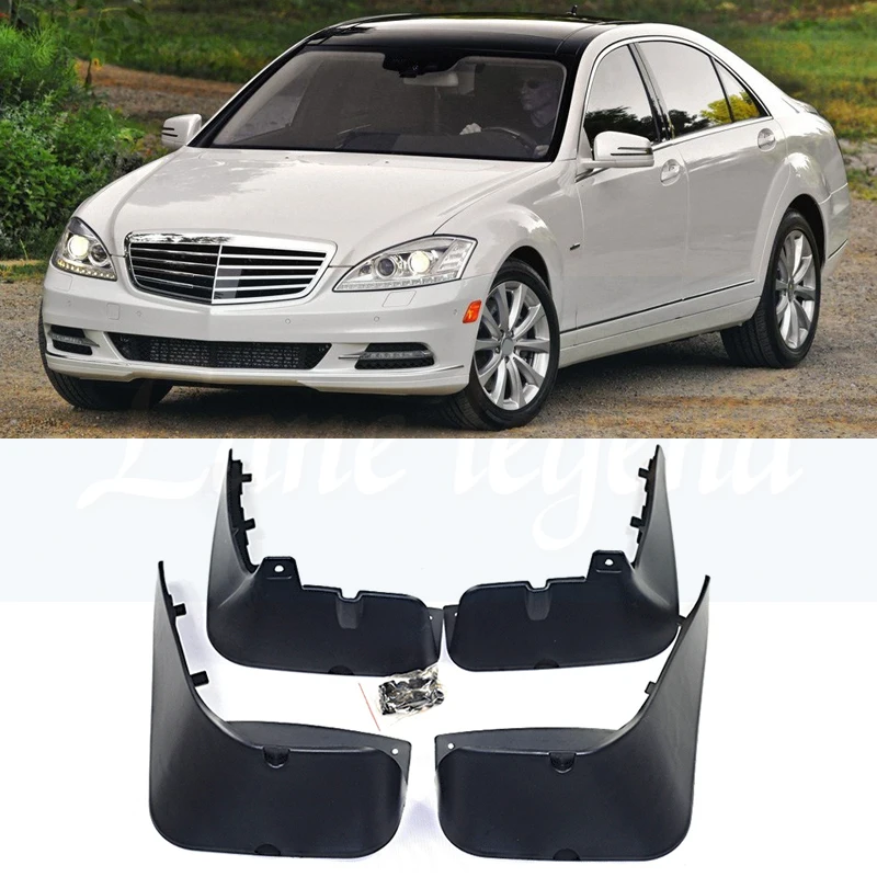 

Mud Flaps For Mercedes Benz S Class S-Class 2012 2011 2010 2009 2008 W221 V221 2007 - 2013 Splash Guards Mudguards S300 S350 450