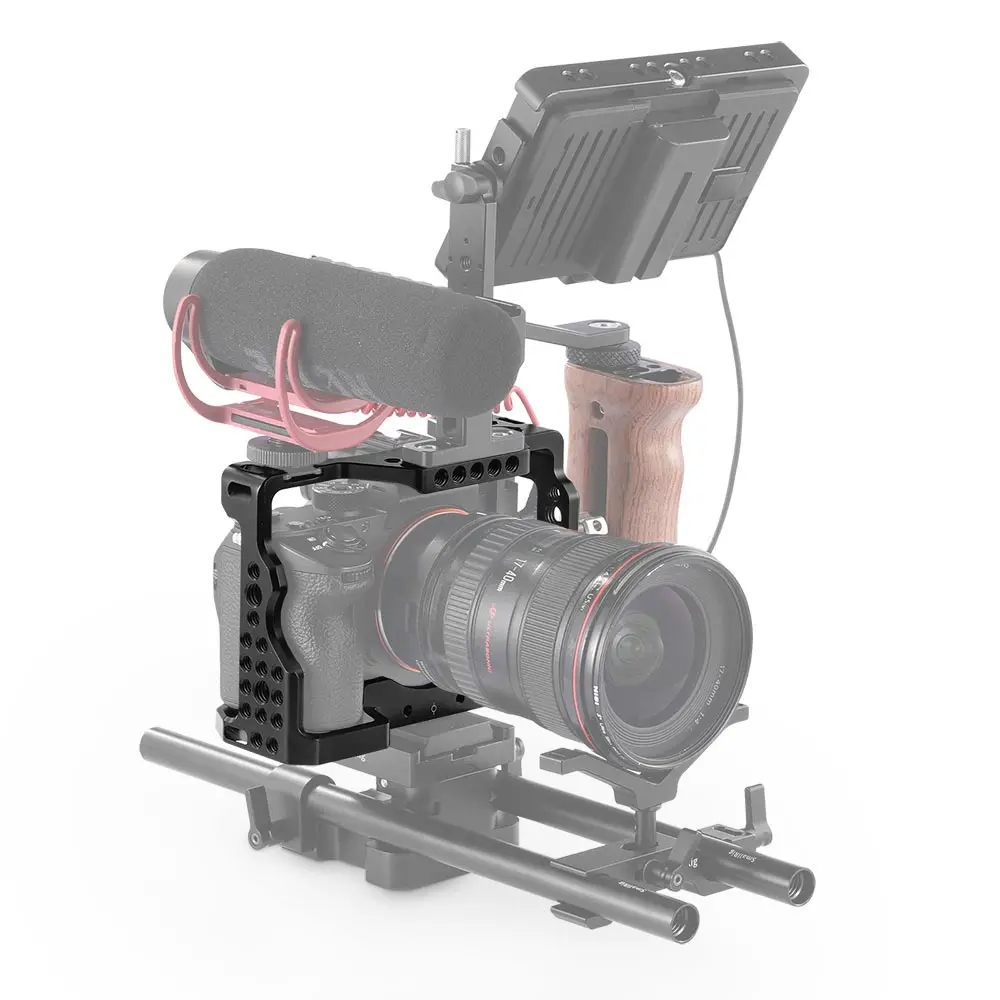 SmallRig a7iii a7r3 a7m3 клетка для sony A7RIII/A7III/A7MIII алюминиевый сплав клетка для крепления штатива быстросъемный Комплект расширения-2087