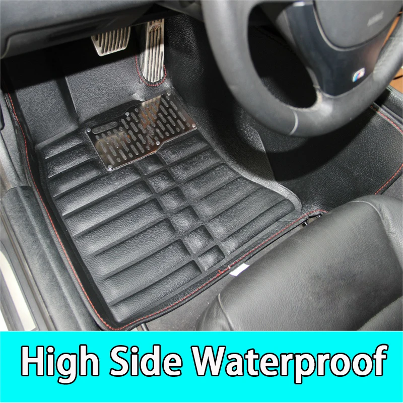 

SUNNY FOX Car floor mats for Mitsubishi Lancer Galant ASX Pajero sport V73 V93 5D car styling all weather carpet floor liner