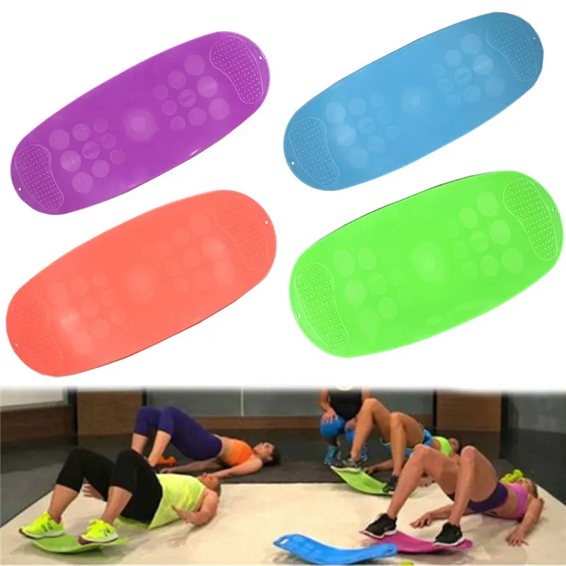 

Twisting Fitness Balance Board Simple Core Workout for Abdominal Muscles and Legs Balance Fitness Yoga Board