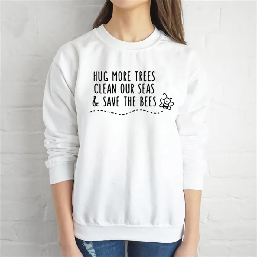Women Sweatshirt 2019 New Stylish Hoodies Letter Print Pullover Women Long Sleeve Top Harajuku Stre