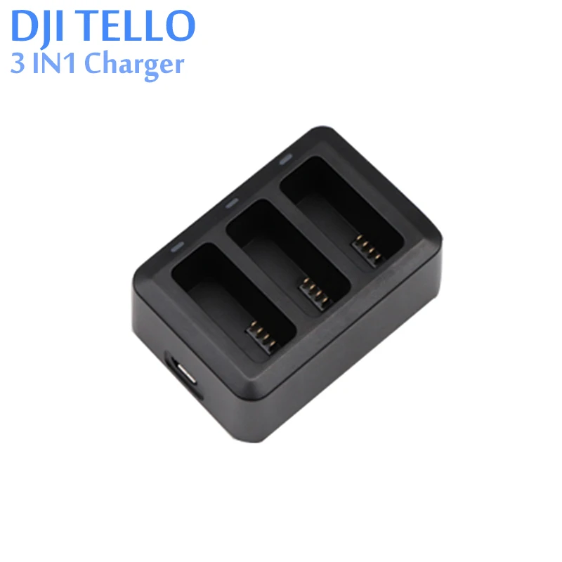 

3-in-1 Battery Charger DJI Tello Intelligent Batteries Charging Charger for DJI Tello Charger Drone Battery Charger