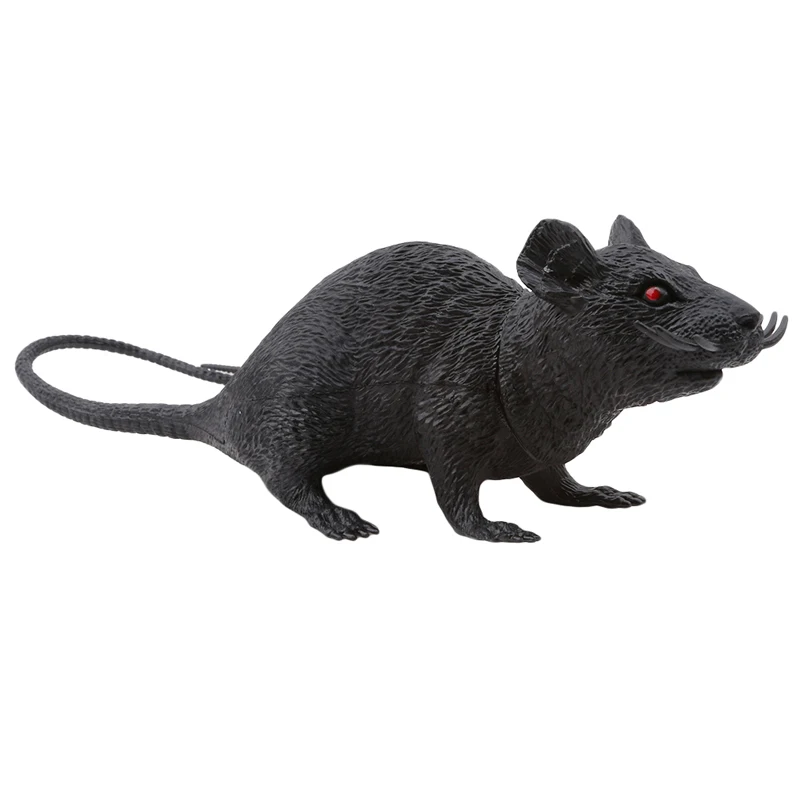 Лидер продаж ПВХ пластик Рождество шутка Высокое качество Поддельные реалистичные мышь пропеллер модели Хэллоуин подарок игрушки Вечерние
