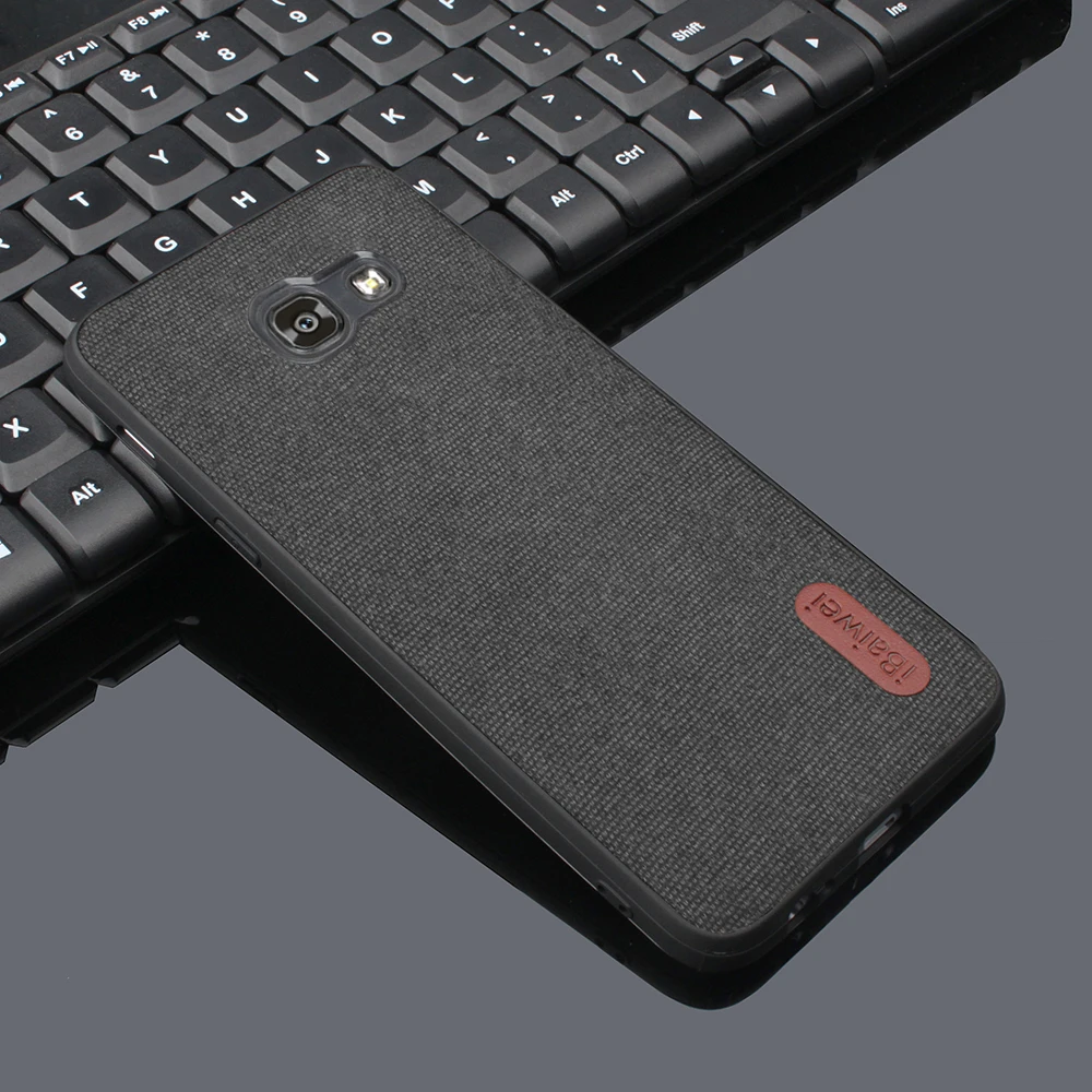 

Fabric Phone Case For Samsung Galaxy A5 2017 Ultra Thin TPU Soft Silicone Back Cover Simple for Galaxy A5 2017 Fashion Anti-fall