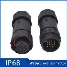 1PC Cable Waterproof Connector 2/3/4/5/6 pin Male Female Plug Socket Sealed Retardant Electrical 10.5mm Wire Connectors for Cars 1PC Cable Waterproof Connector 2/3/4/5/6 pin Male Female Plug Socket Sealed Retardant Electrical 10.5mm Wire Connectors for Cars
