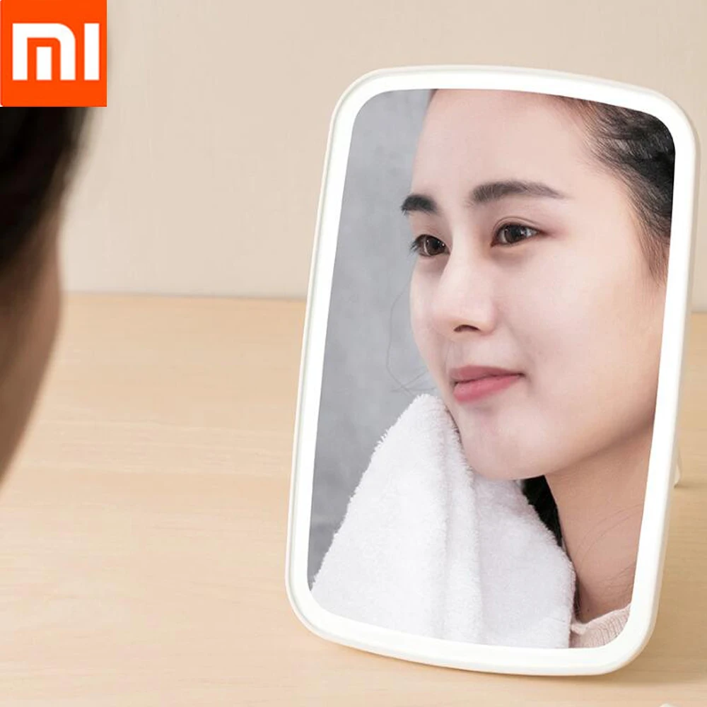 

Xiaomi Mijia Intelligent Portable Makeup Mirror Led Light Portable Folding Light Mirror Dormitory Cosmetic Mirror Smart Home.