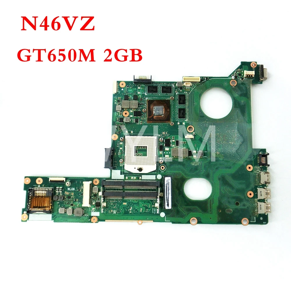 N46VZ GT650M 2 Гб плата REV2.1 для ASUS N46V N46VM N46VZ N46VJ N46VB материнская плата для ноутбука 60-N8IMB1400 100% тестирование