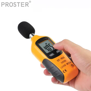 

Professional Mini Portable Size Sound Level Meter LCD Digital Screen Display Noise Tester Noise Decibel Monitor Pressure Tester