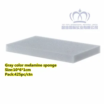 

TOP FAITH ! Magic Sponge Eraser Melamine Cleaner,100 x 60 x 10mm Grey, car kitchen cleaning sponge, box pack, 425pcs/box