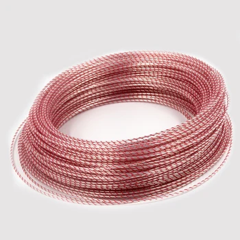 

Vahalla 7NOCC Hi-end Top-rated Silver Plated with DIY power cable rca cable speaker