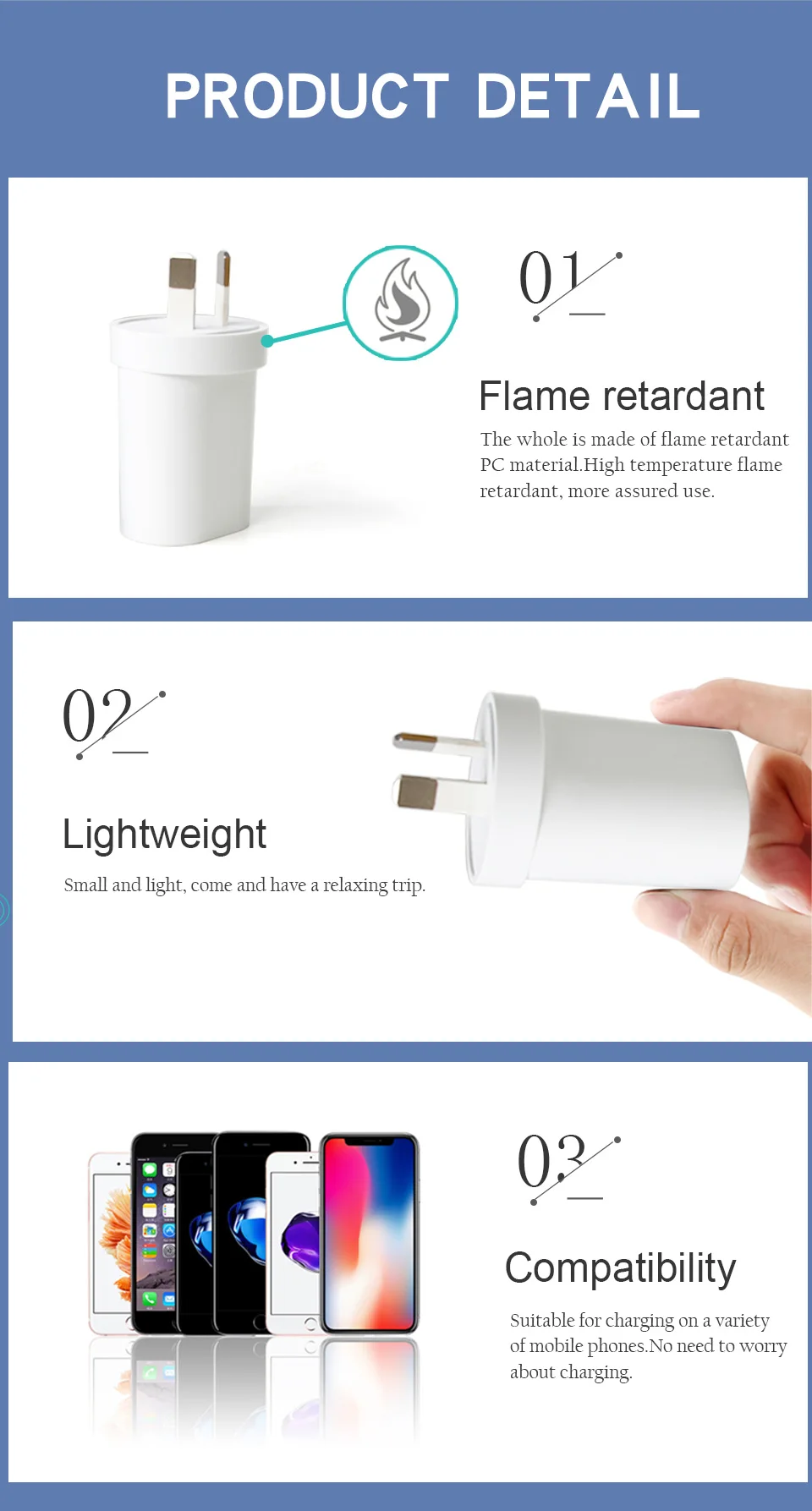 1PC AU Adapter Plug 5V2.4A Charger For Mobile Phone Dual USB Interface ACDC Adaptor Travel in Australia New Zealand  (9)
