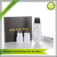 USB аккумуляторный для лица красота кожа поры очиститель очищающее средство очищение машина ультразвуковая щетка для кожи пилинг лифтинг и питание