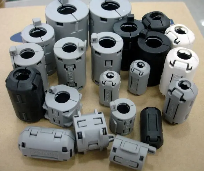 20pcs TDK 7mm Clip-on RFI EMI Filter Ferrite photo