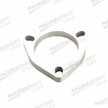 

3.5" 89mm ID 3 Bolt Slotted Flange Exhaust Downpipe Pipe Catback Header SS304