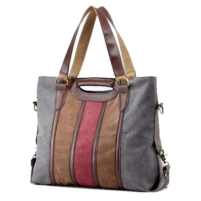 Beroemde Merk Vrouwen Canvas Schoudertassen Mode Messenger Bags Toevallige Strandtas Gestreepte Shopping Tote Handtas Bolsos Mujer 2019 Beroemde Merk Vrouwen Canvas Schoudertassen Mode Messenger Bags Toevallige Strandtas Gestreepte Shopping Tote Handtas Bolsos Mujer 2019