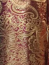 148*50 см Пейсли металлическая парча ткань для одежды платье костюм фестиваль украшения - Цвет: 1