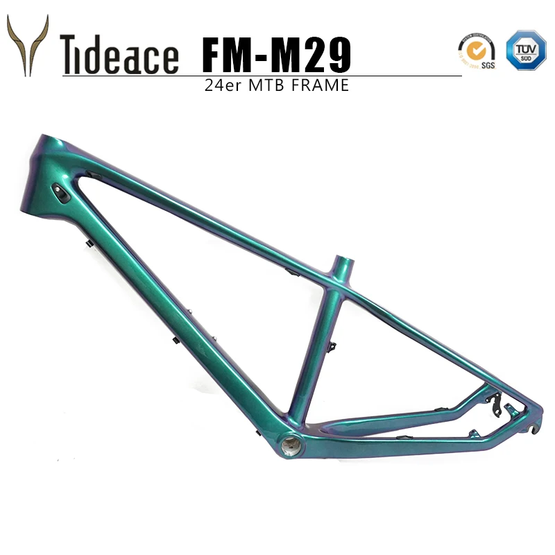 Новинка 2019 24er углеродная mtb рама UD 13 5 дюйма для горного велосипеда 135*9 мм Макс 2 3