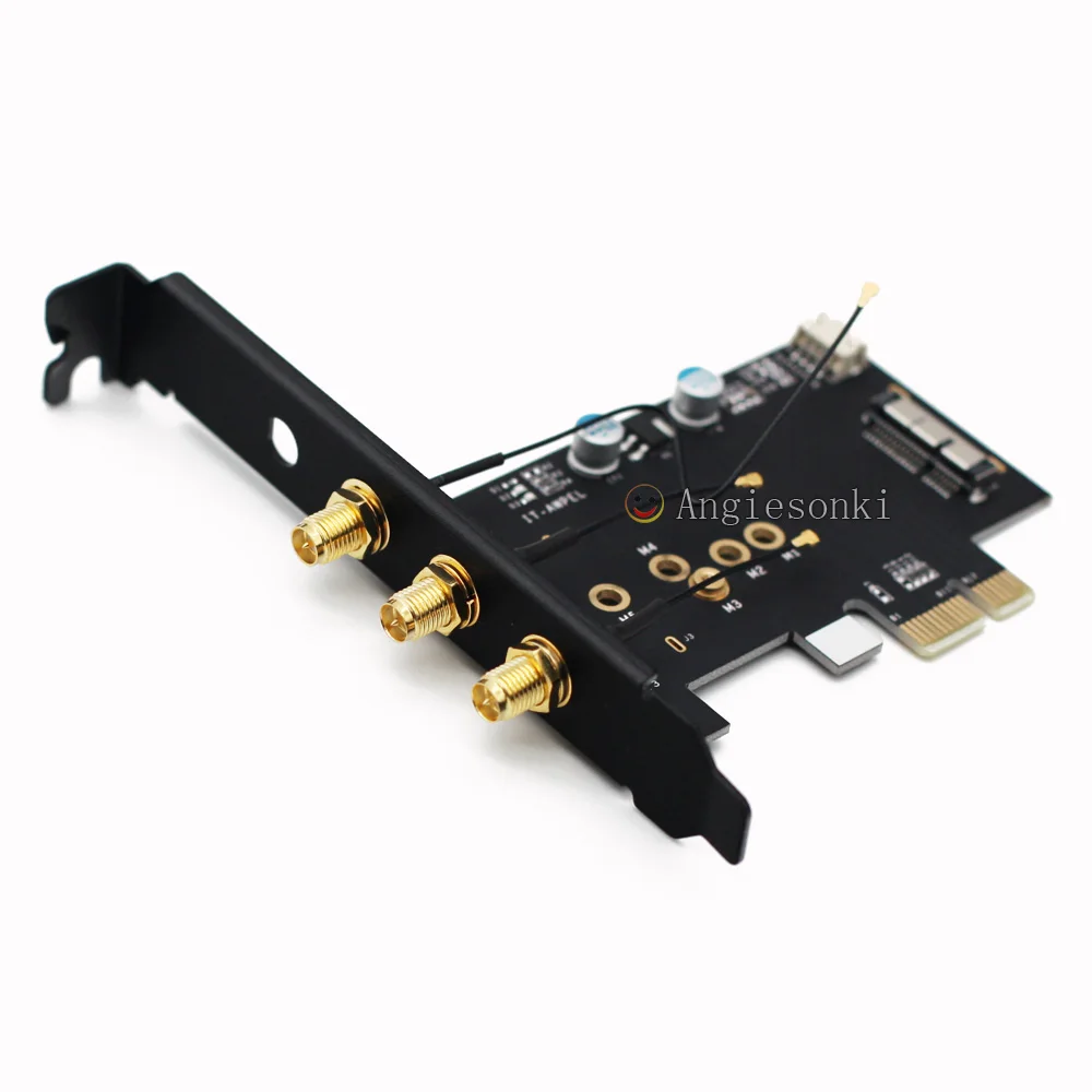 WLAN карта для PCI-e 1x 16x Настольный ПК wifi WLAN карта адаптер для AP. Pl WLAN wifi карта(BCM94360CSAX/BCM943602CS/BCM94331csa