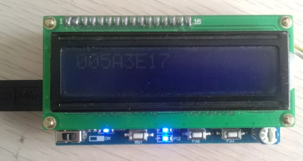 

125 KHz ID Card 51 Single Chip Microcomputer Development Board Learning RFID1