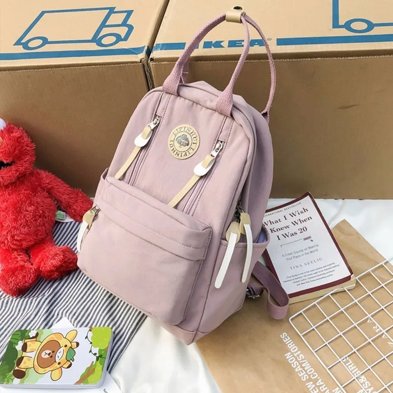 Women Casual Nylon Backpacks Bagpack Female Designers Small Backpack Bookbag Back Pack School Bagpack For Teenager Girls Women Casual Nylon Backpacks Bagpack Female Designers Small Backpack Bookbag Back Pack School Bagpack For Teenager Girls