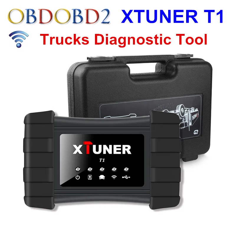 

Original XTUNER T1 Professional Heavy Duty Truck Auto Diagnostic Tool Support WIFI and USB Auto Intelligent Scanner Free Update