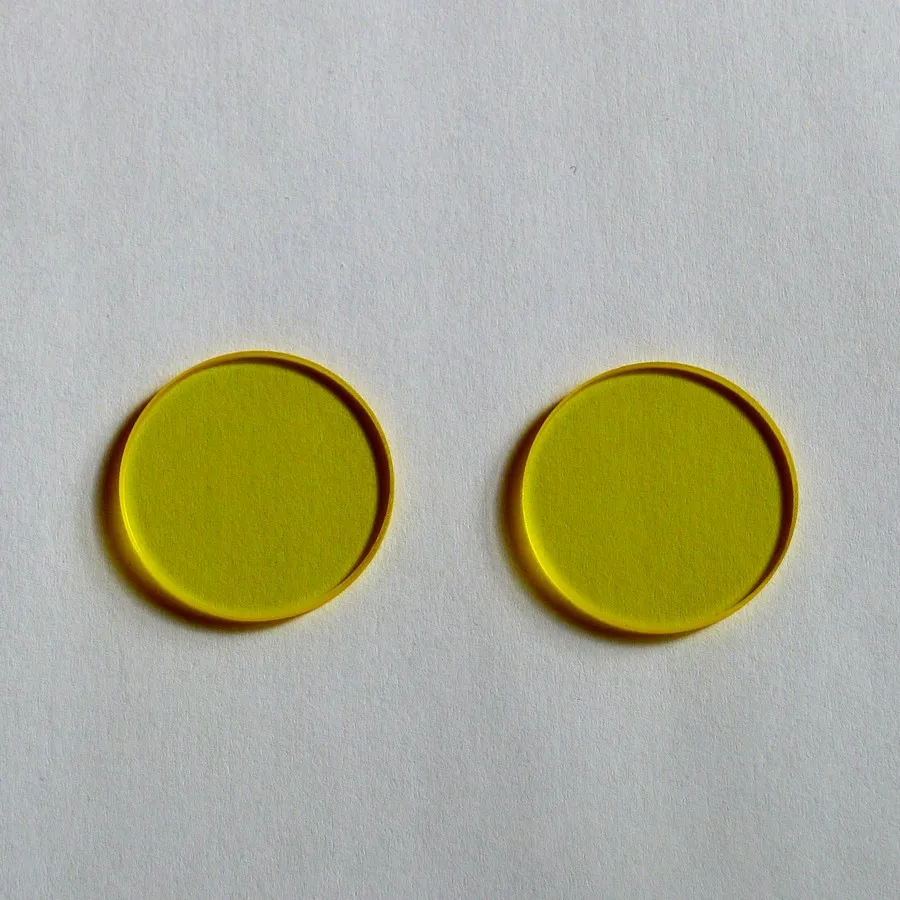 1pc 25mm Optical Light Filter Thickness 2mm 490nm in Optical Filters