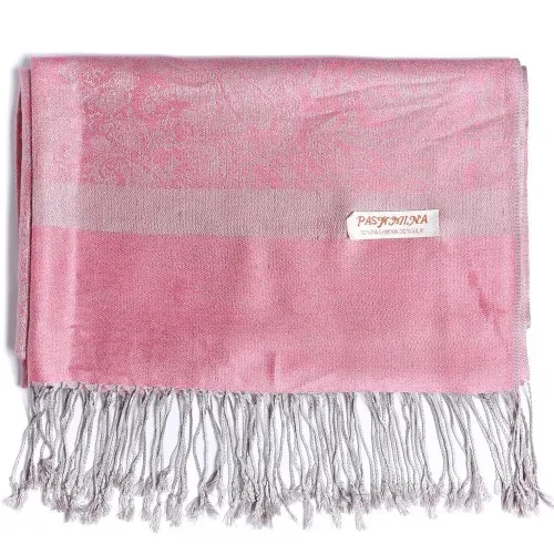 ultrasuave para oto/ño e invierno de color puro Pulchram Bufanda unisex con borlas imitaci/ón de cachemira
