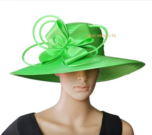 mint green church hat