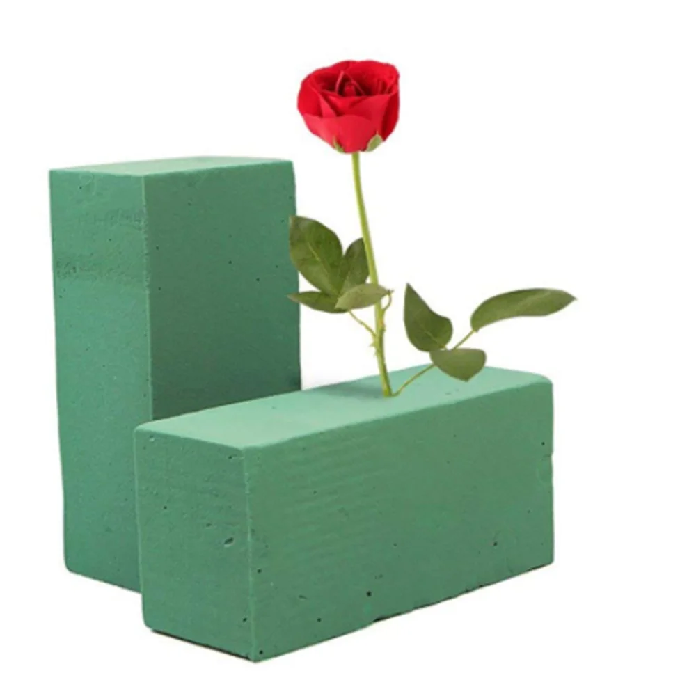 6Pcs Floral Foam Bricks Florist Flower Styrofoam Bricks applied Dry or Wet for Fresh Cut Arrangements for Adult Children DIY Toy