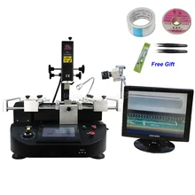 LY R5860C 4500 Вт 3 зоны автоматическая пайка горячим воздухом станция с CCD камерой наладочная станция сенсорных панелей BGA ремонт