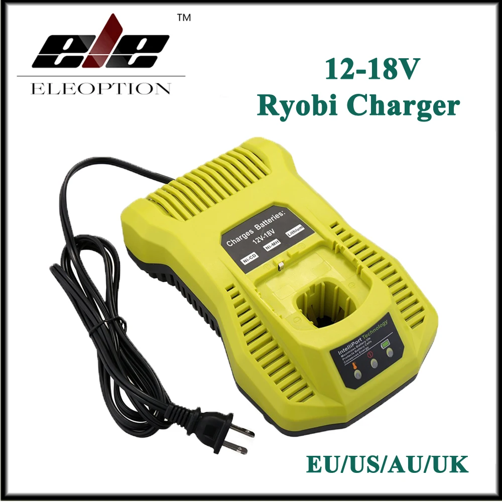 Pаспродажа Новый P117 Универсальный Зарядное устройство для RYOBI 12 18 В Ni CD Ni MH литий ионный P107 P108 Батарея