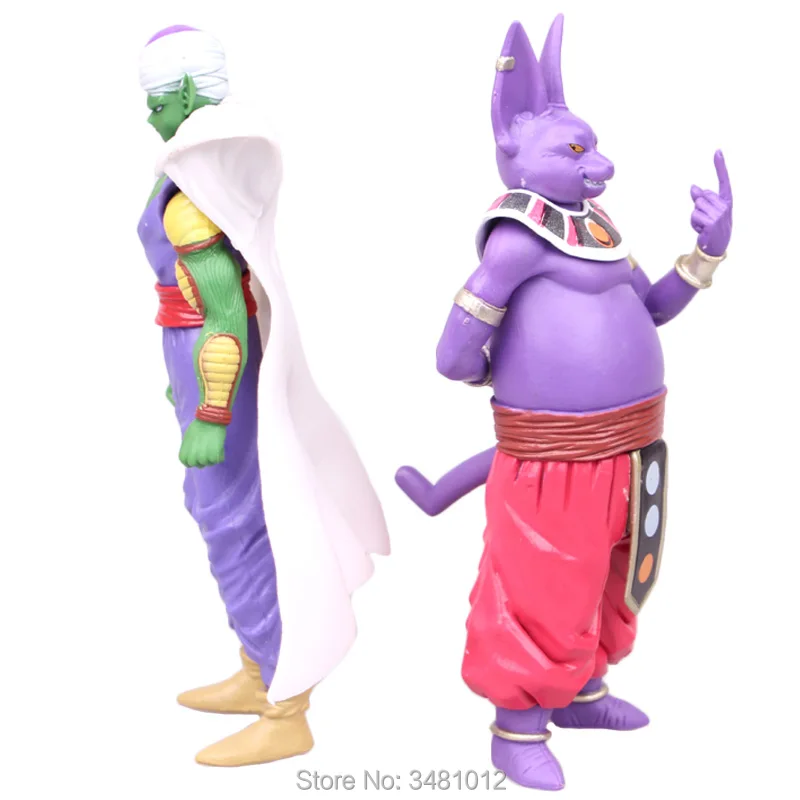 16 см Dragon Ball Z Super Saiyan Son Goku Champa Beerus ПВХ Фигурки Piccolo трусы коллекционные куклы фигурки, детские игрушки