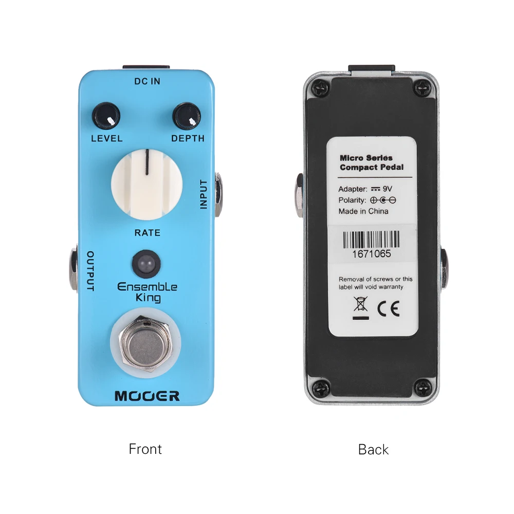 MOOER Ensemble King аналоговый Хор гитарный эффект педаль настоящий обход полностью