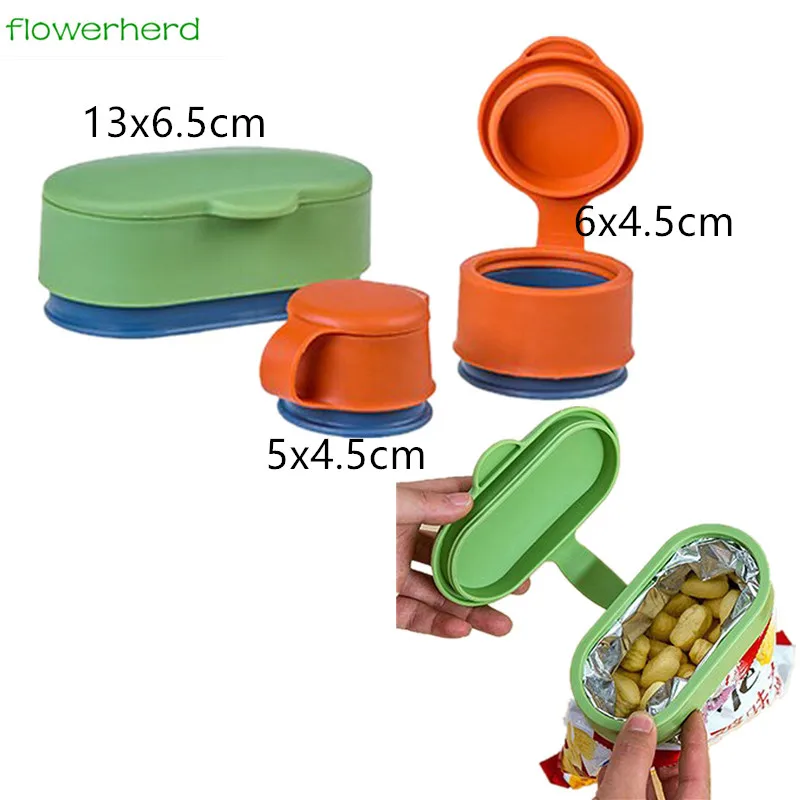 3 шт./партия, пищевой шкафчик для закусок, мешок, герметичный зажим, кухонный инструмент уплотнитель, зажим для свежих продуктов, чипы, защитная крышка, крышка, аксессуары