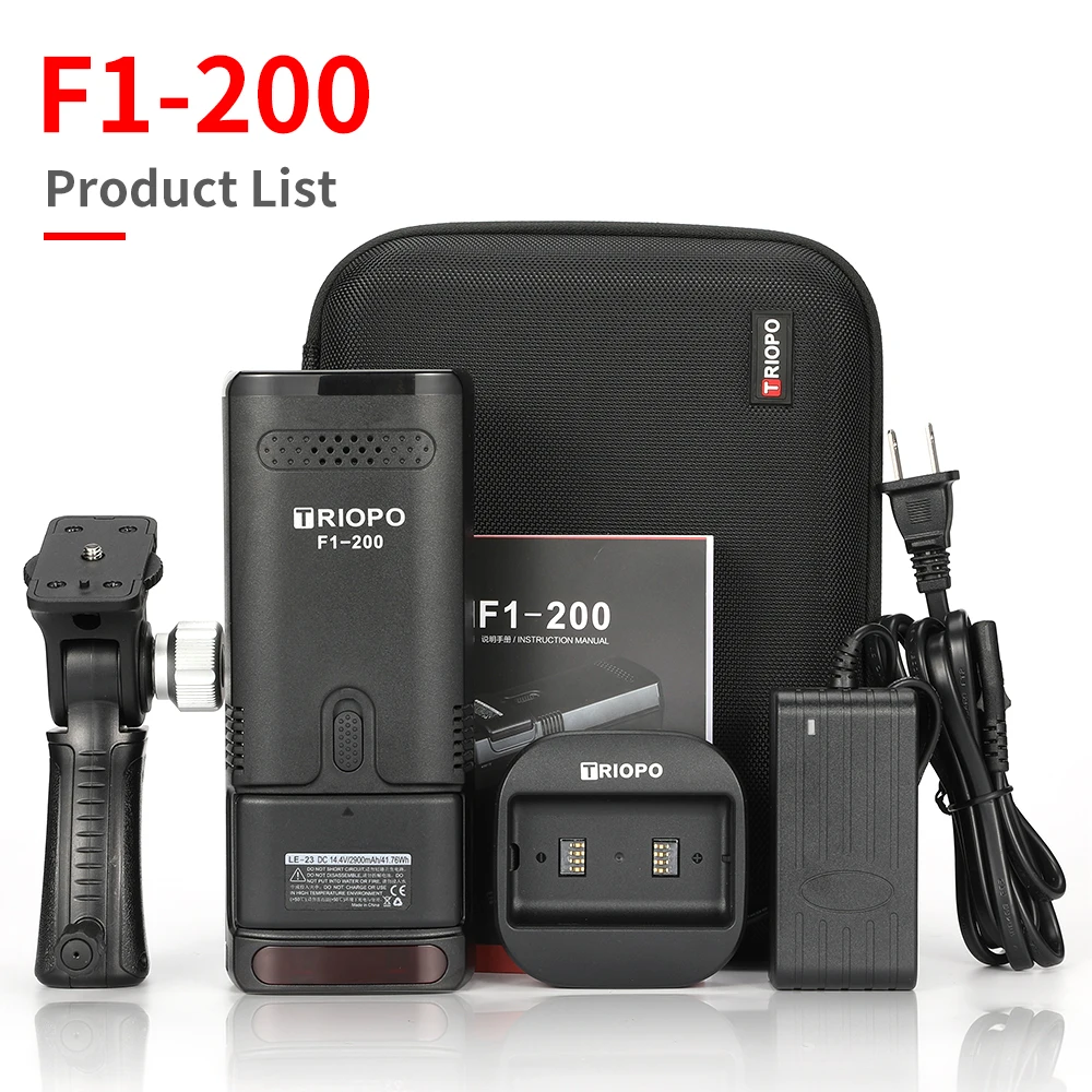 TRIOPO F1-200 Outdoor Pocket Flash Light 2.4G TTL