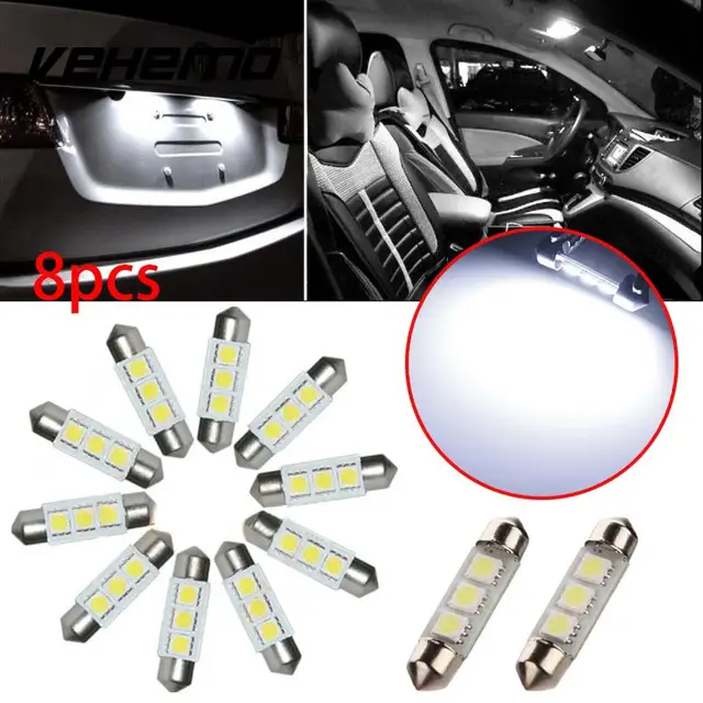 1 STKS 5050 3SMD 31 MM 36 MM Duurzaam Led verlichting Dubbele End ... 1 STKS 5050 3SMD 31 MM 36 MM Duurzaam Led verlichting Dubbele End ...