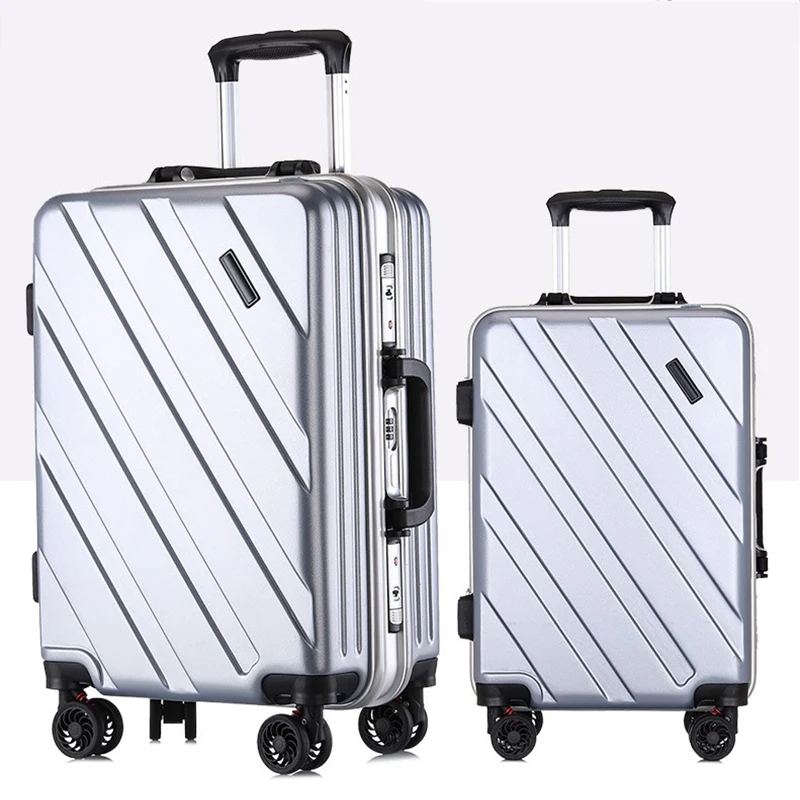 

2019 New Multi-color Suitcase Ultra Light Suitcase Wheel 360 Degree Rotating Suitcases PC Waterproof Fashion Travel Zipper Box