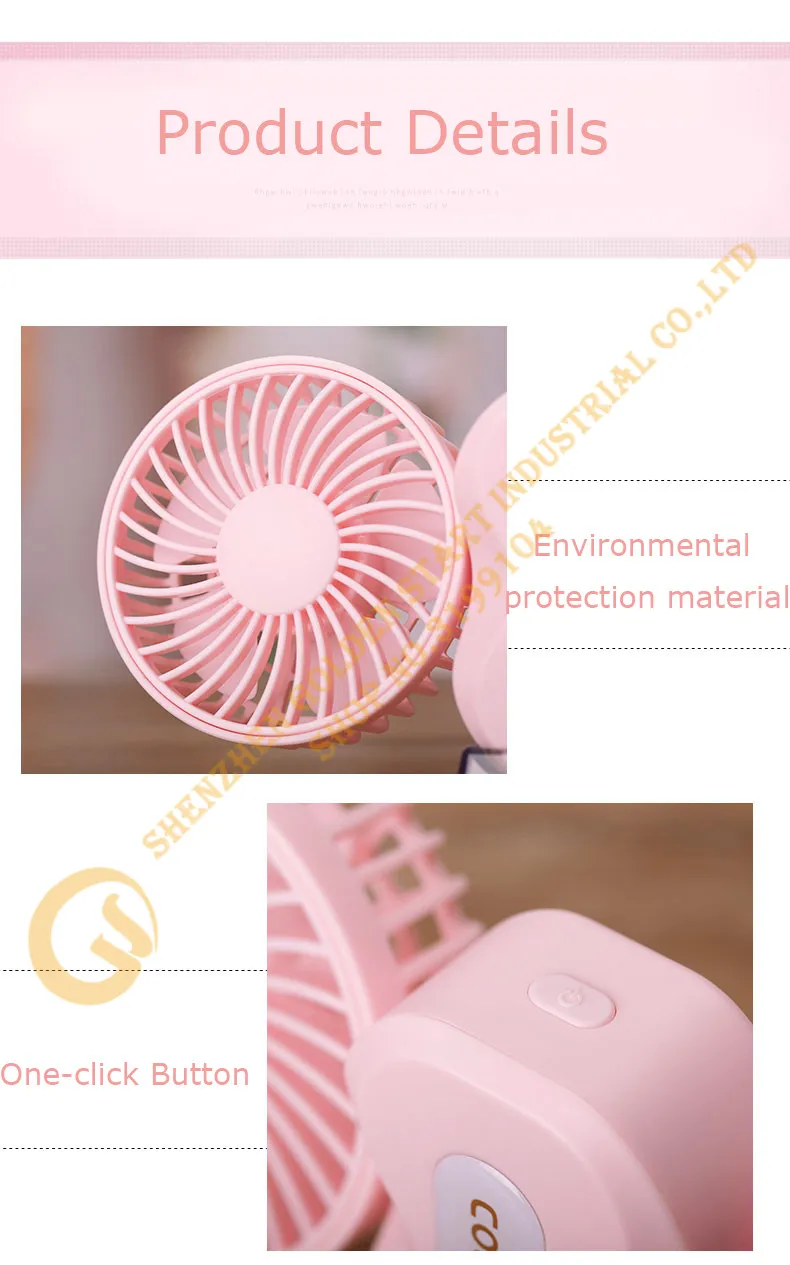 Househod Портативный две головы вентилятор для любителей 360 градусов углом дует охлаждения летом кондиционер вентилятор