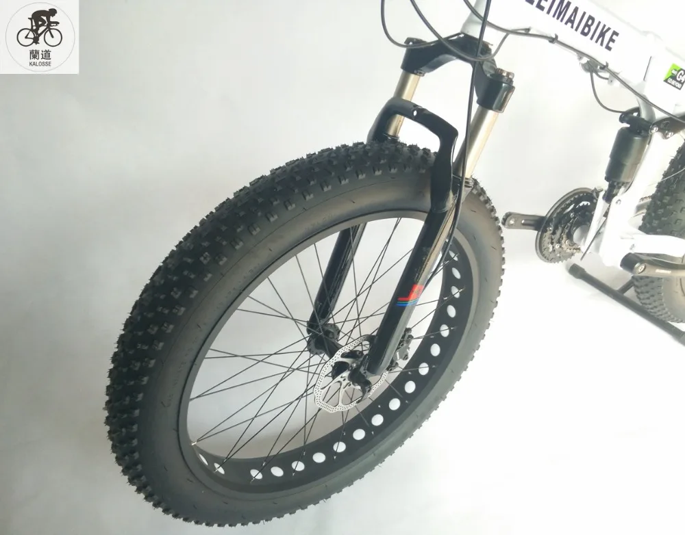Perfect KALOSSE Soft-tail Frame snow folding bike 21/24/27/30 speed Fat bicycle , 26*4.0 inch beach mountain bike 11 Perfect KALOSSE Soft-tail Frame snow folding bike 21/24/27/30 speed Fat bicycle , 26*4.0 inch beach mountain bike 11