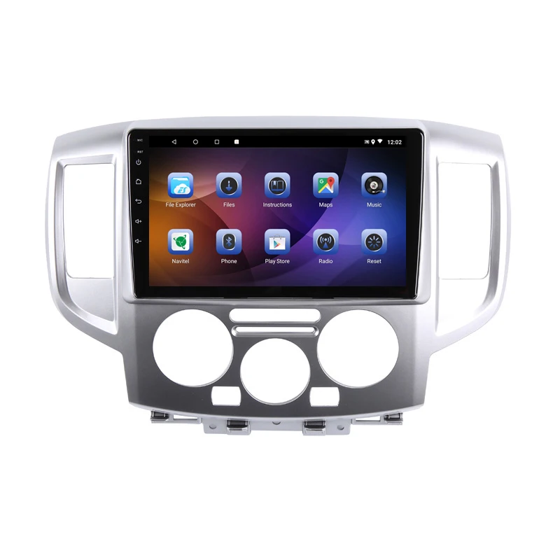 Top 9" 4G RAM 2.5D IPS 8 CORE Android 9.1 Car DVD Multimedia Player GPS for Nissan NV200 2010 2011-2014 audio car radio navigation 2