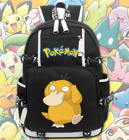 2018 Новый Аниме Покемон го рюкзак Snorlax Женская дорожная сумка на плечо рюкзаки для