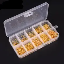 600 шт./лот Лев оптом 3#-12# углеродистая Сталь рыболовный крючок, рыболовные крючки прочный головка бронзовых морских рыболовных крючков коробка для рыболовной снасти