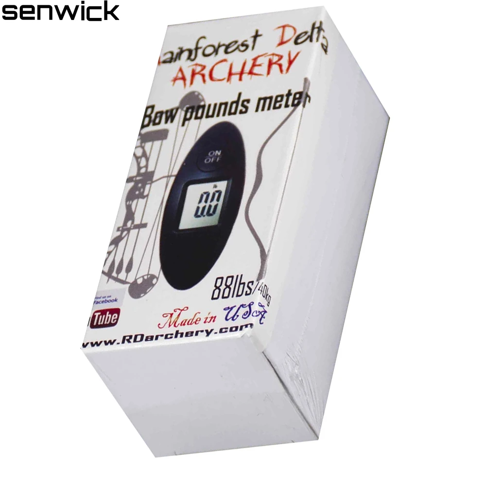 Senwick Company 88 Pound Digital Bow Scale Recurve Bow Pounds Ibs