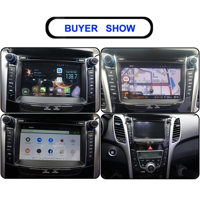Sale 2 din Android 9.0 Octa Core For Hyundai I30 Car DVD GPS Navigation System With Radio Stereo Bluetooth Mirror Link KANOR 1