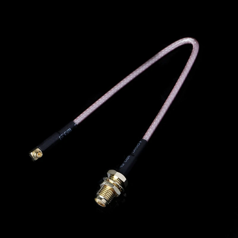

Everlasting SMA Female to MMCX Male Right Angle Pigtail Cable RG316 15cm 6