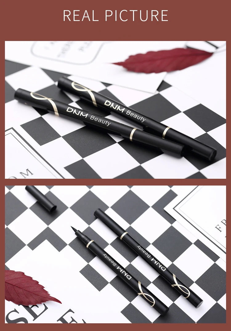 Liquid Black Eyeliner Pencil Precision Nylon Brush Head Waterproof Pen Lasting Highlight Smooth Not-blooming Eyes Makeup TSLM1